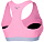 Топ женский Mizuno High support Bra Lilac Chiffon - Фото 2 малая