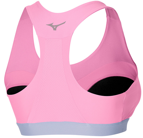 Топ женский Mizuno High support Bra Lilac Chiffon - Фото 2 большая