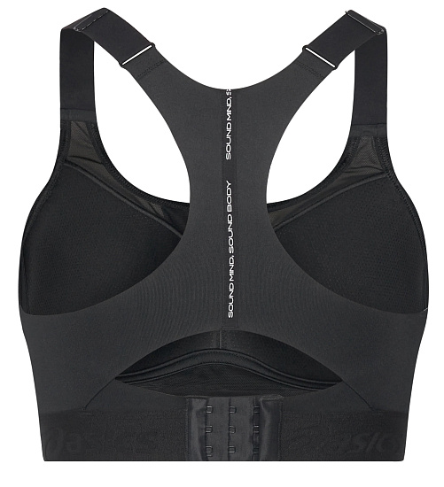 Топ женский ASICS Road Combination Performance Black - Фото 2 большая