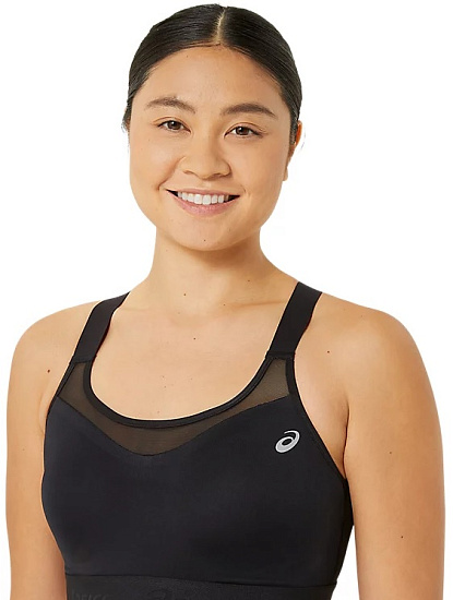 Топ женский ASICS Road Combination Performance Black - Фото 6 большая