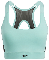 Топ женский Reebok Lux High Impact Бирюзовый