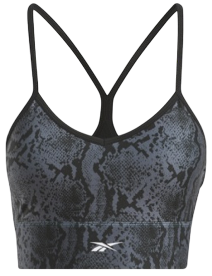 Топ женский Reebok Id Train Aop Черный - Фото 1 большая