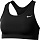 Топ женский Nike Swoosh Bra Non Pad Black/White - Фото 1 малая