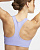 Топ женский Nike Swoosh Bra Non Pad Light Thistle/Black - Фото 5 малая