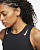 Топ женский Nike Aeroswift Crop Top Black/White - Фото 5 малая