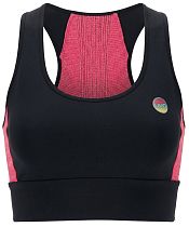 Топ женский UYN Running Exceleration Smart Storage Ow Black/Rose/Sunny