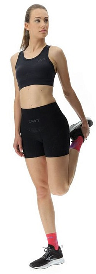 Топ женский UYN Running Exceleration Ow Black/Iron - Фото 4 большая