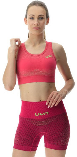 Топ женский UYN Running Exceleration Ow Rose/Sunny - Фото 4 большая