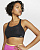 Топ женский Nike Alpha Bra Black/White - Фото 3 малая