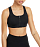 Топ женский Nike Dri-FIT Shape Black/Black/White/White - Фото 2 малая