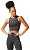 Топ женский ASICS Seamless Perfomance Black - Фото 2 малая