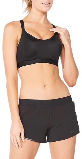 Топ женский 2XU Hi Impact Bra Black - Фото 1 большая