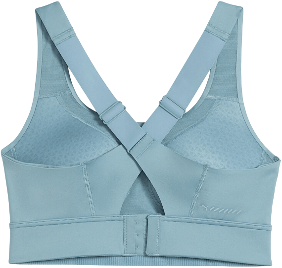 Топ женский Puma PWRbreathe Run Baltic Sea Blue - Фото 2 большая