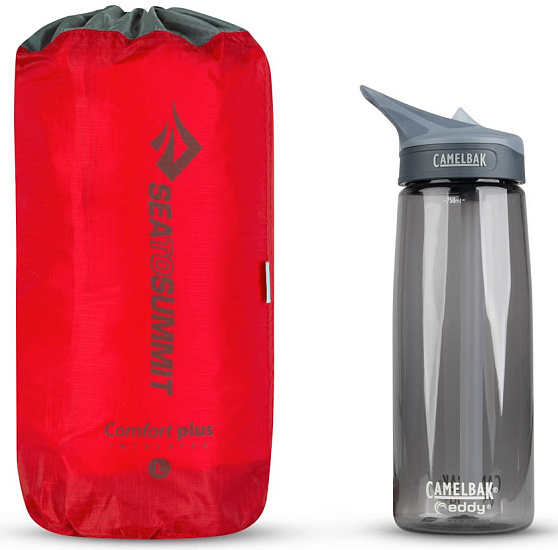 Коврик надувной Sea to Summit Comfort Plus Insulated Large Red - Фото 3 большая