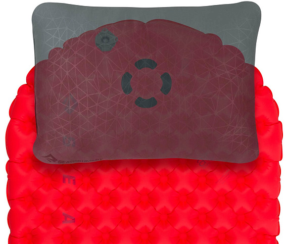 Коврик надувной Sea to Summit Comfort Plus Insulated Large Red - Фото 12 большая