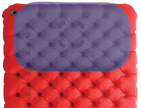 Коврик надувной Sea to Summit Comfort Plus XT Insulated Rectangular Regular Wide Red - Фото 2 большая