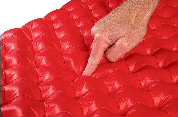 Коврик надувной Sea to Summit Comfort Plus XT Insulated Rectangular Regular Wide Red - Фото 3 большая