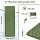 Коврик Naturehike Tuye 4.6 Wide Army Green - Фото 2 малая