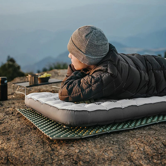 Коврик Naturehike Tuye R6.5 Carbon Silver - Фото 3 большая