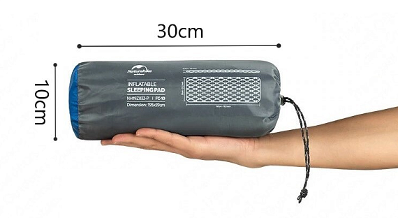 Коврик Naturehike Fc10 Single Orange - Фото 4 большая