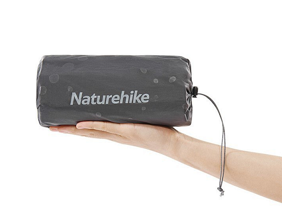 Коврик надувной Naturehike R3.5 Square Black - Фото 4 большая