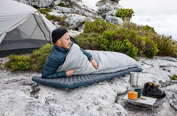 Коврик надувной Naturehike R3.5 Square Green - Фото 6 большая