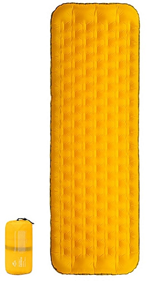 Коврик Naturehike 20Fcd-3D Side Wall Yelllow - Фото 2 большая