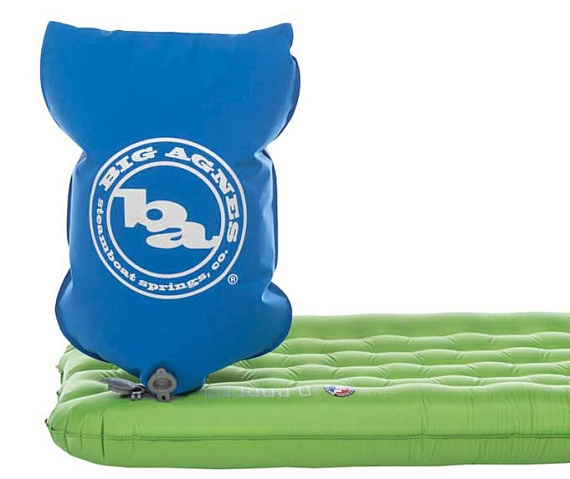 Надувной ковер Big Agnes Insulated SLX Tent Floor Pad 198х127 Tapered Green - Фото 3 большая