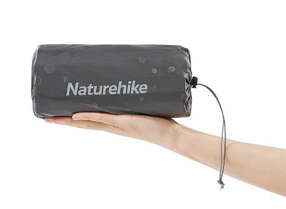 Коврик надувной Naturehike R3.5 Plus Black - Фото 3 большая