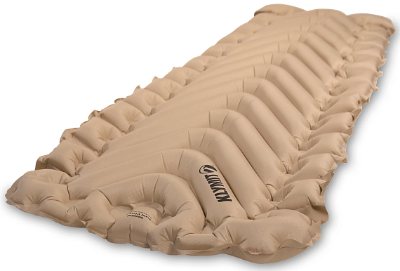 Коврик надувной Klymit Insulated Static V Luxe SL песочный - Фото 2 большая
