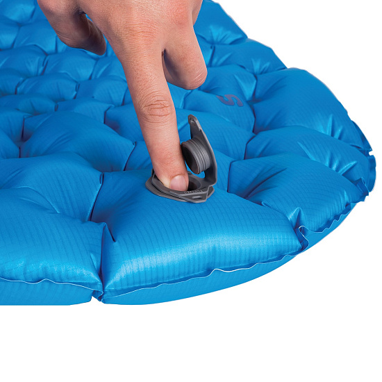 Коврик надувной Sea to Summit Comfort Light Regular Blue - Фото 3 большая