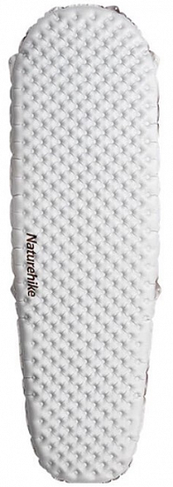 Коврик надувной Naturehike R5.8 Ultra Light Mummy Standard Silvery - Фото 1 большая