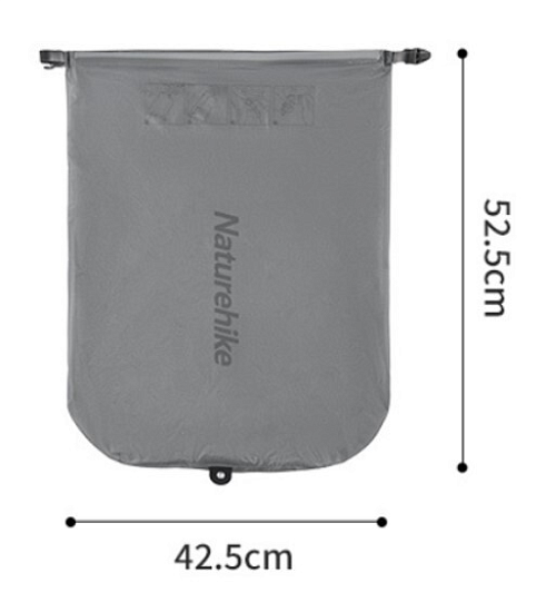 Коврик надувной Naturehike R5.8 Ultra Light Mummy Standard Silvery - Фото 2 большая