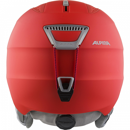 Горнолыжный шлем детский Alpina Grand Red - Фото 3 большая