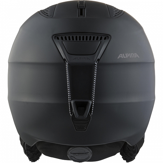 Горнолыжный шлем Alpina Grand Black Matt - Фото 4 большая