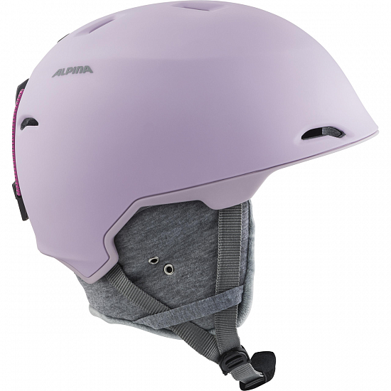 Горнолыжный шлем женский Alpina Maroi Light Rose Matt - Фото 4 большая
