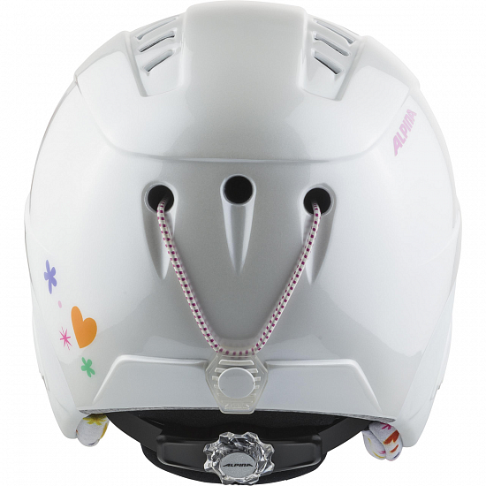 Горнолыжный шлем Alpina Carat White/Deco - Фото 3 большая
