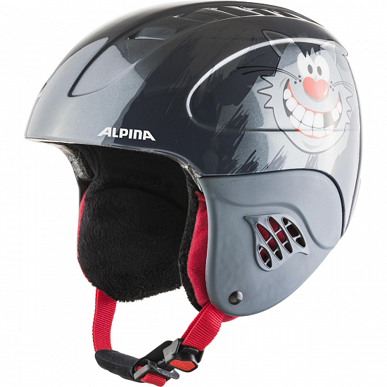 Горнолыжный шлем Alpina Carat Naughty Cat - Фото 2 большая
