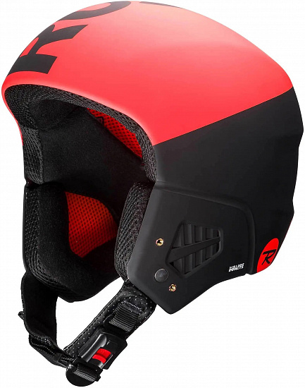 Горнолыжный шлем Rossignol Hero 9 FIS Impacts (With Chinguard) Hot Red/Black - Фото 2 большая