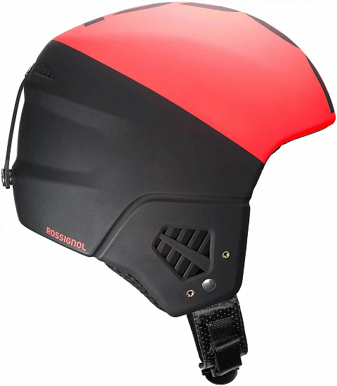 Горнолыжный шлем Rossignol Hero 9 FIS Impacts (With Chinguard) Hot Red/Black - Фото 3 большая