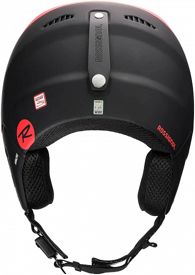 Горнолыжный шлем Rossignol Hero 9 FIS Impacts (With Chinguard) Hot Red/Black - Фото 5 большая