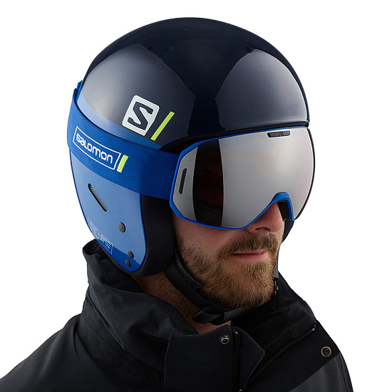 Горнолыжный шлем Salomon S Race Blue - Фото 2 большая