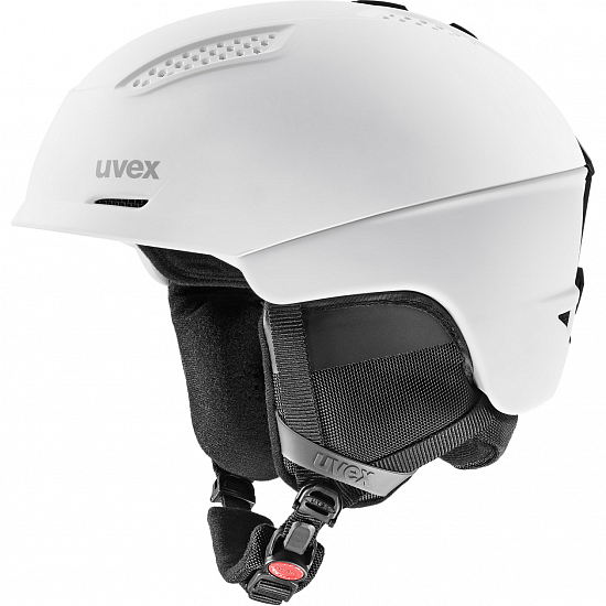 Горнолыжный шлем Uvex Ultra White/Black Matt - Фото 1 большая