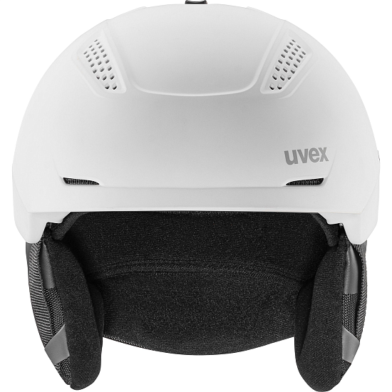 Горнолыжный шлем Uvex Ultra White/Black Matt - Фото 2 большая