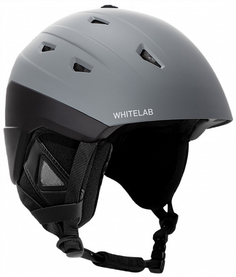 Горнолыжный шлем WhiteLab Two Grey/Black - Фото 1 большая
