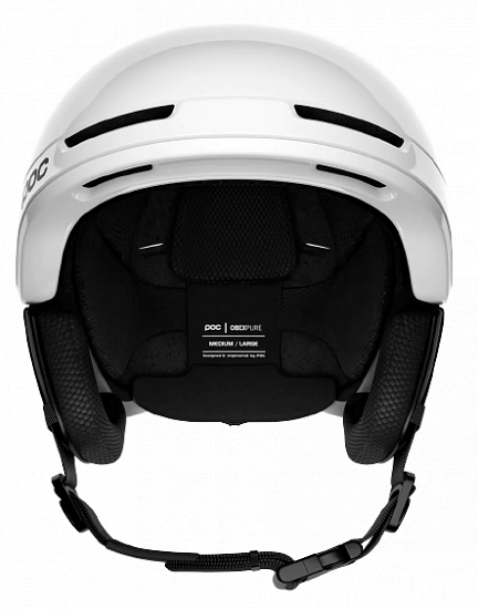 Горнолыжный шлем POC Obex Pure Hydrogen White - Фото 2 большая