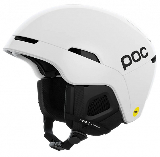 Горнолыжный шлем POC Obex MIPS Hydrogen White - Фото 1 большая