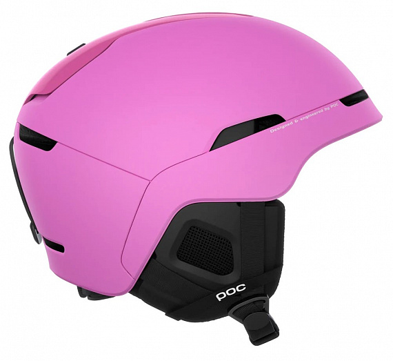 Горнолыжный шлем POC Obex MIPS Actinium Pink Matt - Фото 3 большая