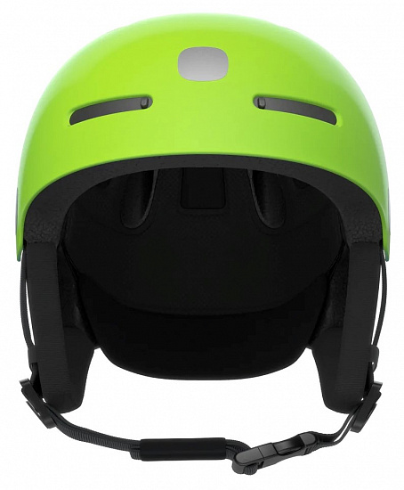 Горнолыжный шлем детский POC POCito Auric Cut MIPS Fluorescent Yellow/Green - Фото 2 большая