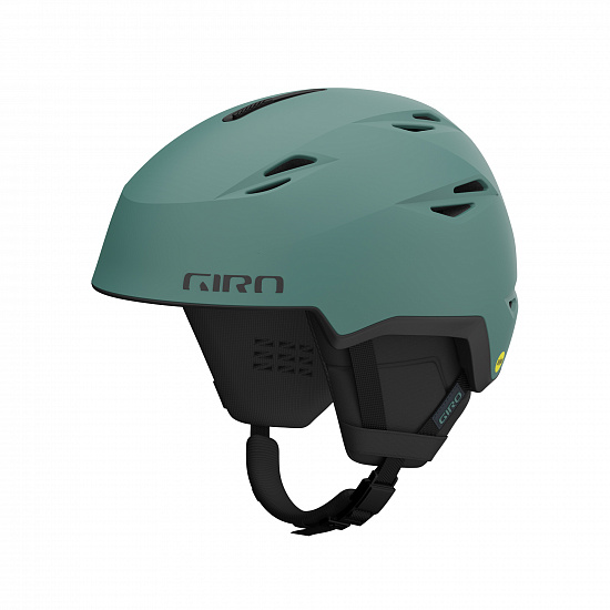 Горнолыжный шлем Giro Grid Spherical Matte Grey Green - Фото 4 большая
